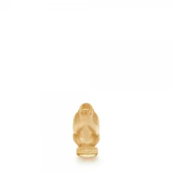 Vessière Cristaux Bestiaire|Figurines Miniature Cristal|Singe muet lalique