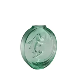 Vessière Cristaux Vases|Soliflore carpe koi lalique