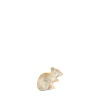 Vessière Cristaux Sculptures Et Figurines|Bestiaire|Souris cristal lustré or lalique