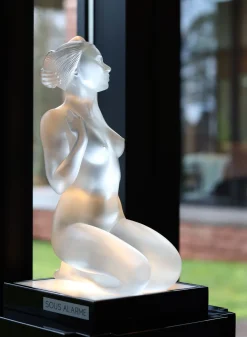 Vessière Cristaux Sculptures Et Figurines|Sculptures Cristal|Statuette petite nue aphrodite lalique