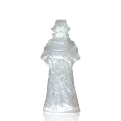 Vessière Cristaux Sculptures Et Figurines|Sculptures Cristal|Statuette roi mage balthazar lalique