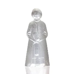 Vessière Cristaux Sculptures Et Figurines|Sculptures Cristal|Statuette roi mage gaspard lalique