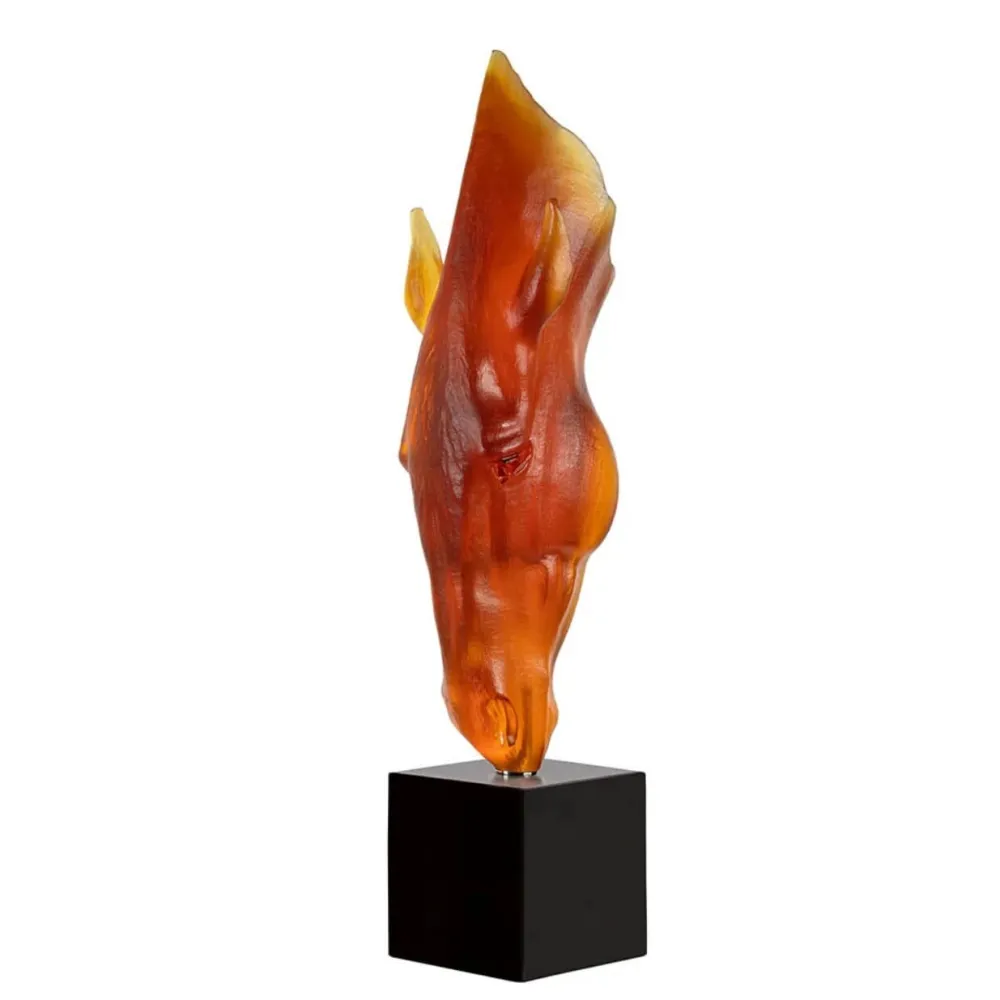 Vessière Cristaux Sculptures Et Figurines|Bestiaire|Still water by Nic Fiddian Green & Lalique 2021 cire perdue