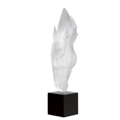 Vessière Cristaux Sculptures Et Figurines|Bestiaire|Still water by Nic Fiddian Green & Lalique 2021 cire perdue