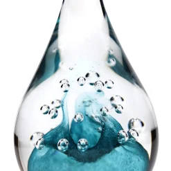 Vessière Cristaux Décoration|Sulfures Cristal|Sulfure goutte bulle cristal turquoise