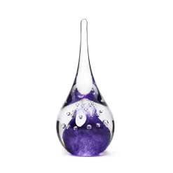 Vessière Cristaux Décoration|Sulfures Cristal|Sulfure goutte bulle cristal violet