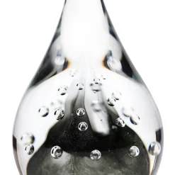 Vessière Cristaux Sulfures, Presse-Papiers|Décoration|Sulfure goutte bulle cristal noir