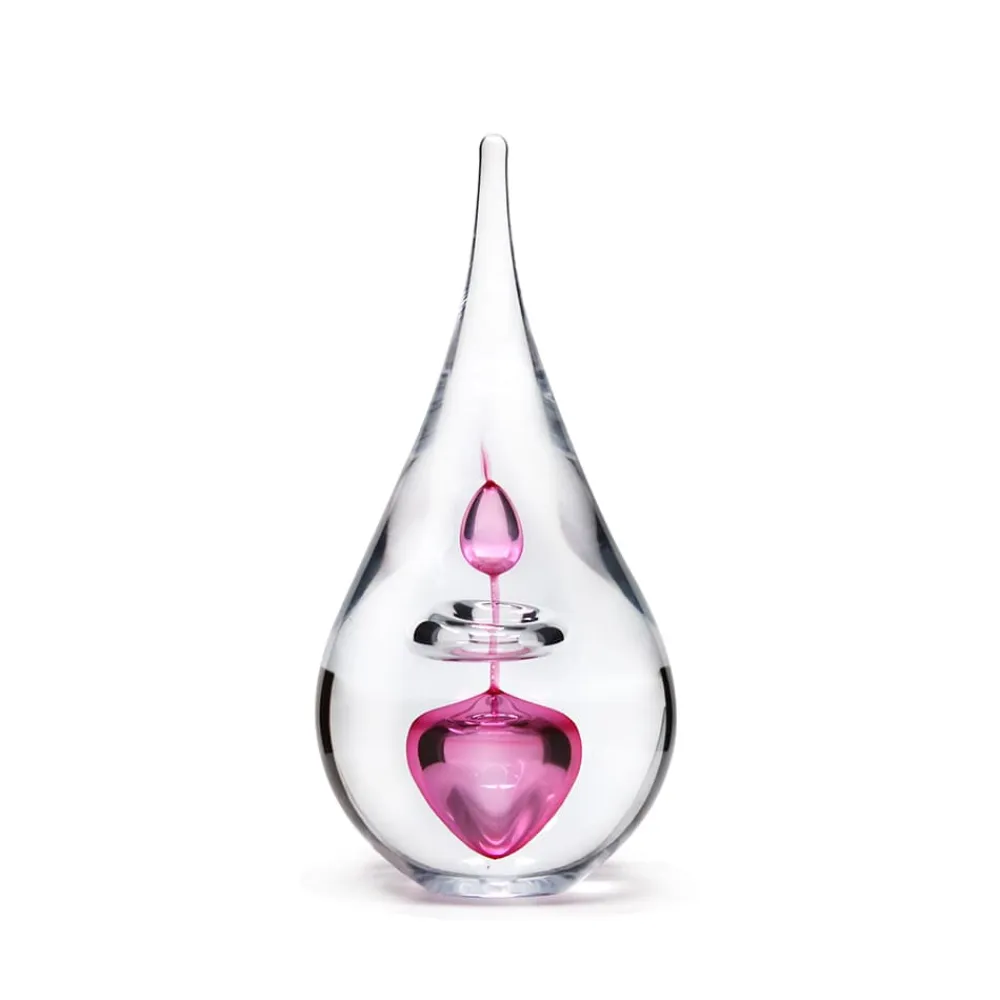 Vessière Cristaux Sulfures, Presse-Papiers|Décoration|Sulfure goutte cristal rose