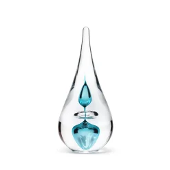 Vessière Cristaux Décoration|Sulfures Cristal|Sulfure goutte cristal turquoise