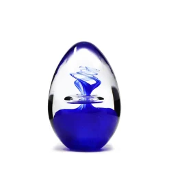 Vessière Cristaux Décoration|Sulfures Cristal|Sulfure oeuf cristal bleu nuit