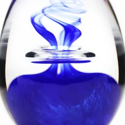 Vessière Cristaux Décoration|Sulfures Cristal|Sulfure oeuf cristal bleu nuit