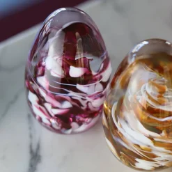 Vessière Cristaux Décoration|Sulfures Cristal|Sulfure œuf cristal rose Lorraine