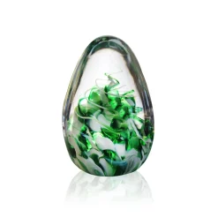 Vessière Cristaux Décoration|Sulfures Cristal|Sulfure œuf cristal vert de Lorraine
