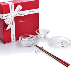 Vessière Cristaux Art De La Table|Accessoires Table Cristal|Swing Asian set Baccarat