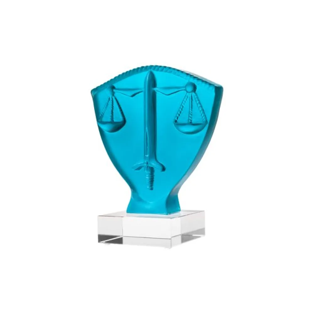 Vessière Cristaux Editions D’Art|Sculptures Cristal|Symbole justice daum