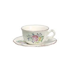 Vessière Cristaux Lunéville|Tasse dejeuner reverbere