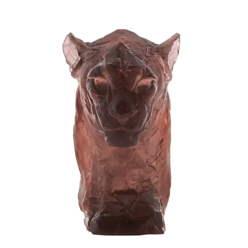 Vessière Cristaux Bestiaire|Animaux Cristal|Tête de panthère daum par patrick villas