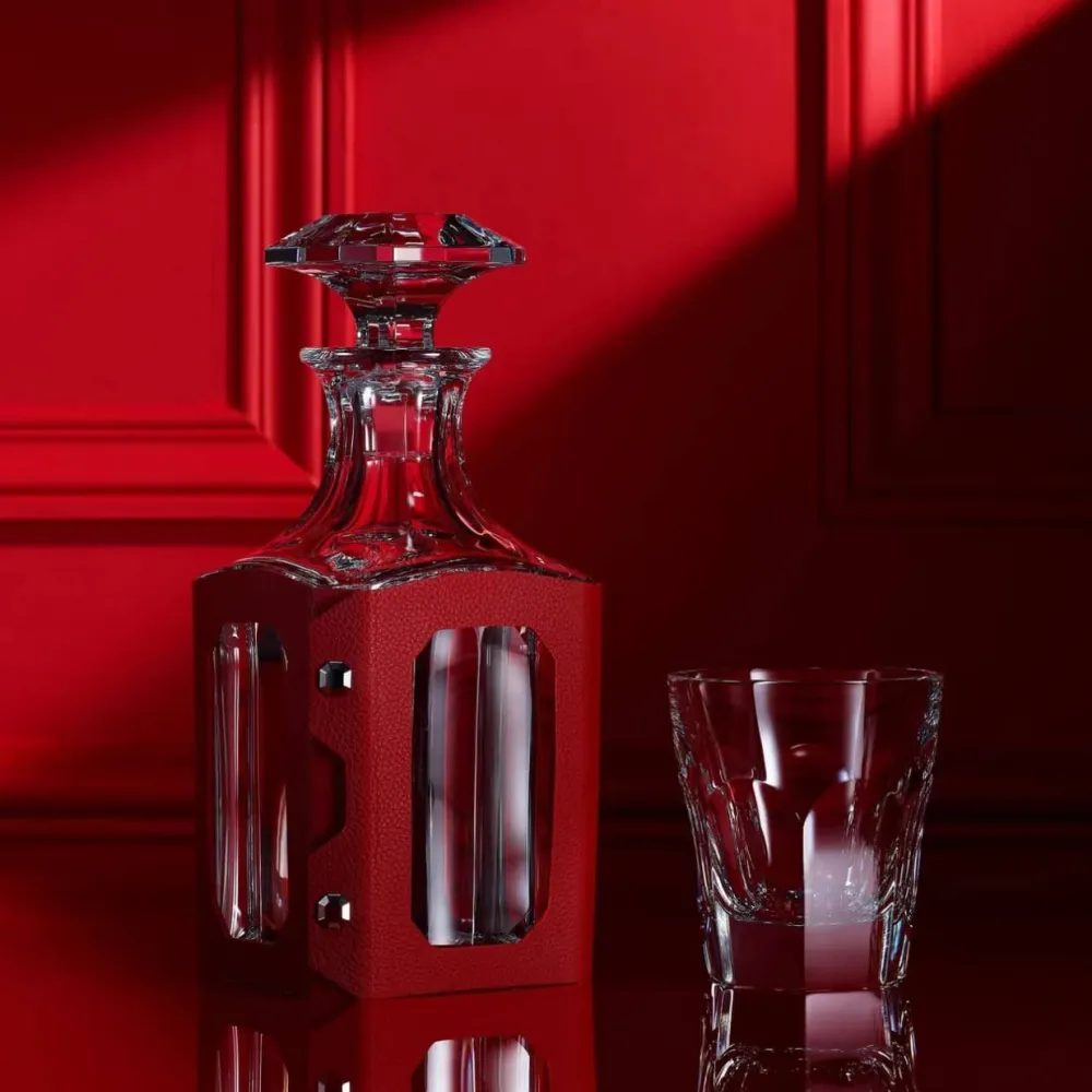 Vessière Cristaux Art De La Table|Carafes Cristal Taillé|Étui À Carafe Octogone Baccarat