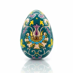 Vessière Cristaux Œufs|Sulfures Cristal|Œuf Siam Flowers Pâques Émaux de Longwy