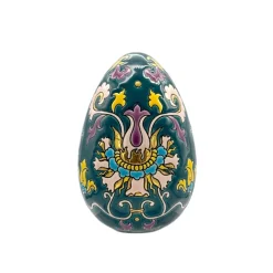 Vessière Cristaux Œufs|Sulfures Cristal|Œuf Siam Flowers Pâques Émaux de Longwy