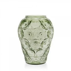 Vessière Cristaux Vases|Vases Cristal Couleur|Vase anémones lalique