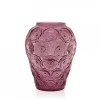 Vessière Cristaux Vases|Vases Cristal Couleur|Vase anémones mm fuchsia lalique