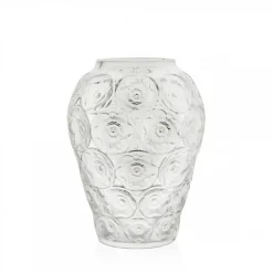 Vessière Cristaux Vases|Vases Cristal Clair|Vase anémones mm incolore lalique