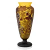 Vessière Cristaux Lampes Pâte De Verre|Vases Cristal Couleur|Vase Art nouveau gravé à l’acide
