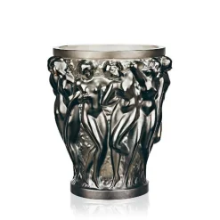 Vessière Cristaux Vases|Vases Cristal Couleur|Vase bacchantes bronze lalique