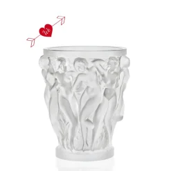 Vessière Cristaux Vases|Vases Cristal Couleur|Vase Bacchantes iconique Lalique