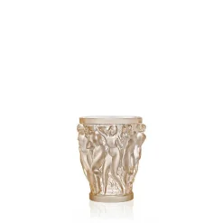 Vessière Cristaux Vases|Vases|Vase bacchantes pm lustré or lalique