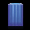 Vessière Cristaux Vases|Editions D’Art|Vase bleu cobalt zigzag victoria wilmotte daum
