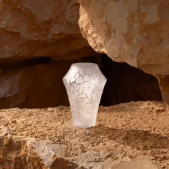 Vessière Cristaux Vases|Vases Cristal Couleur|Vase Caldera Terramineral Lalique