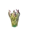 Vessière Cristaux Vases|Vases Cristal Couleur|Vase cattleya daum mm