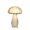 Vessière Cristaux Vases|Vases Cristal Clair|Vase champignon verre or