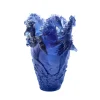 Vessière Cristaux Vases|Editions D’Art|Vase cheval magnum bleu daum