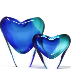 Vessière Cristaux Vases|Vase coeur cristal de bohême pm