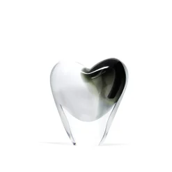 Vessière Cristaux Vases|Vase coeur cristal de bohême pm