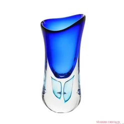 Vessière Cristaux Vases Cristal Couleur|Vases|Vase cristal art déco
