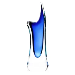 Vessière Cristaux Vases|Vases Cristal Couleur|Vase cristal de bohême iceberg gm