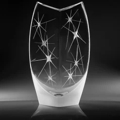 Vessière Cristaux Vases|Vases Cristal Clair|Vase cristal gabry gm