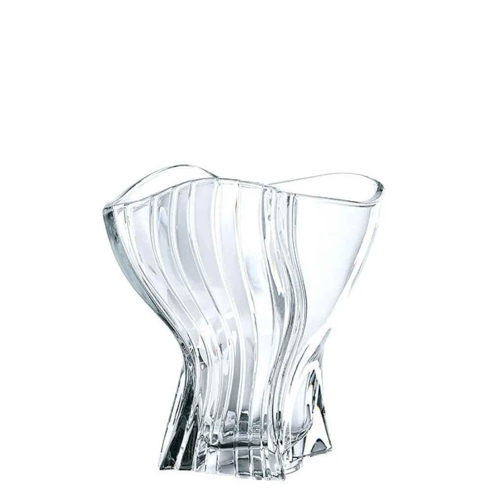 Vessière Cristaux Vases Cristal Clair|Vases|Vase curve cristal