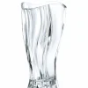 Vessière Cristaux Vases|Vases Cristal Clair|Vase curve cristal