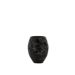 Vessière Cristaux Vases|Vases Cristal Couleur|Vase feuilles lalique