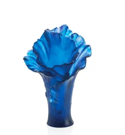 Vessière Cristaux Vases|Vases Cristal Couleur|Vase grand modèle arum daum