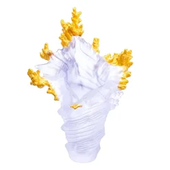Vessière Cristaux Vases|Vases Cristal Couleur|Vase grand modèle blanc mer de corail daum