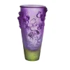 Vessière Cristaux Vases|Vases Cristal Couleur|Vase haut jardin imaginaire daum
