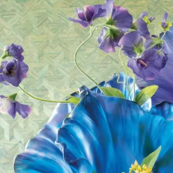 Vessière Cristaux Vases|Vases Cristal Couleur|Vase magnum arum daum