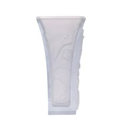 Vessière Cristaux Vases|Vases Cristal Couleur|Vase magnum Lys blanc Daum