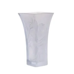 Vessière Cristaux Vases|Vases Cristal Couleur|Vase magnum Lys blanc Daum